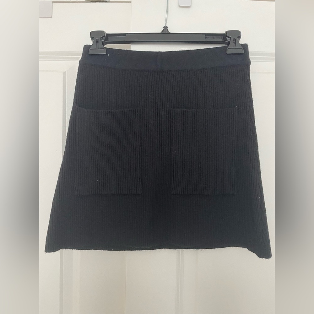 Zara Black Knit Mini Skirt | Women’s Small